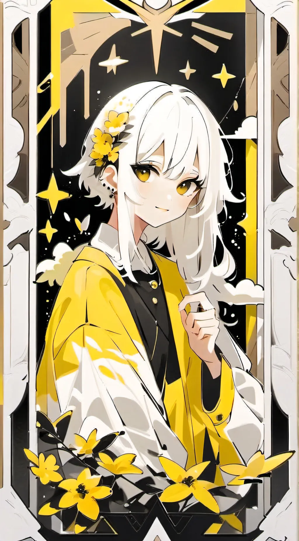 ai character: Demon slayer  background