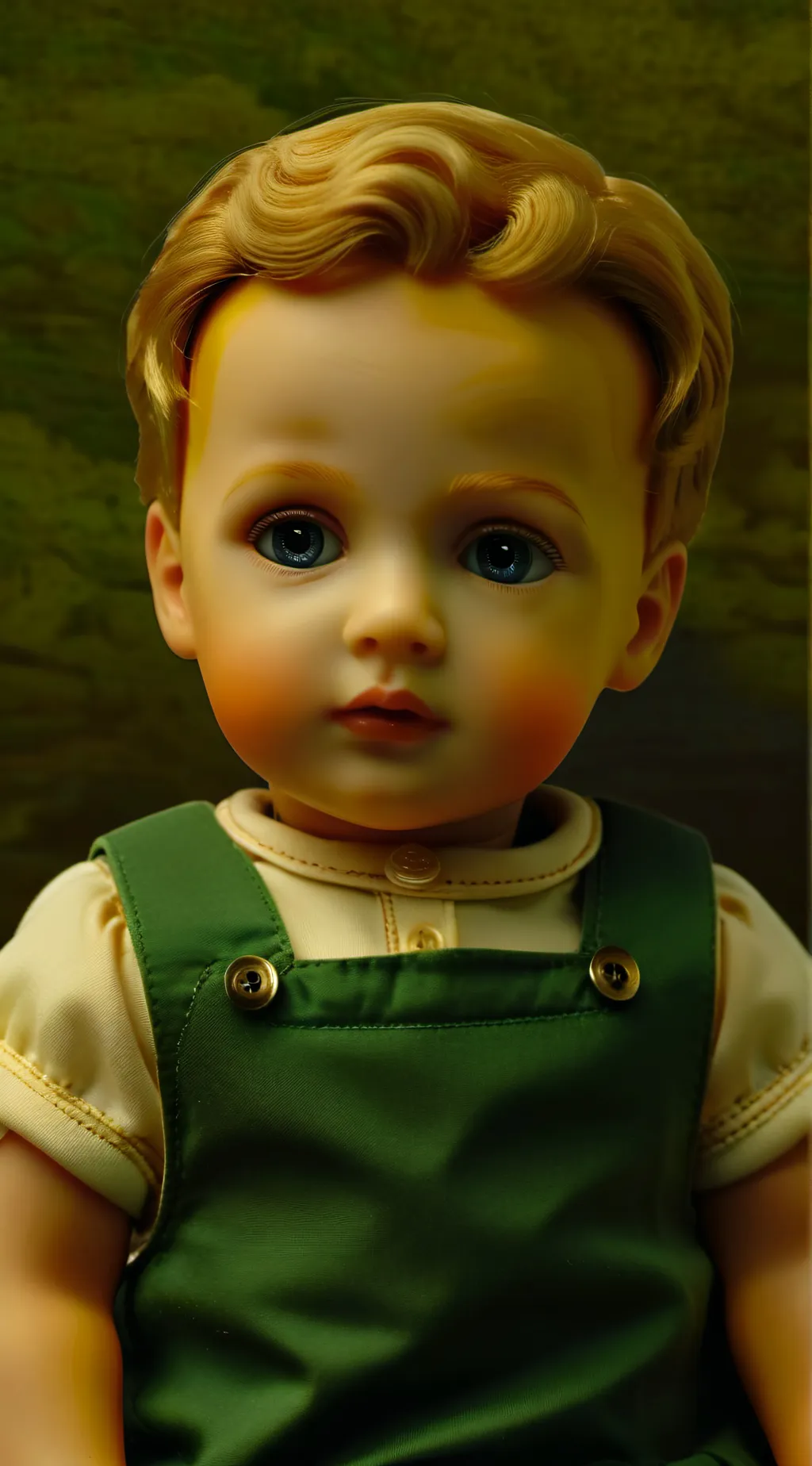 ai character: Baby doll  background