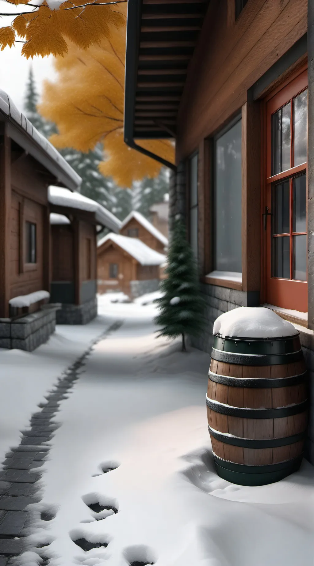 ai character: South Park ❄️✨ background