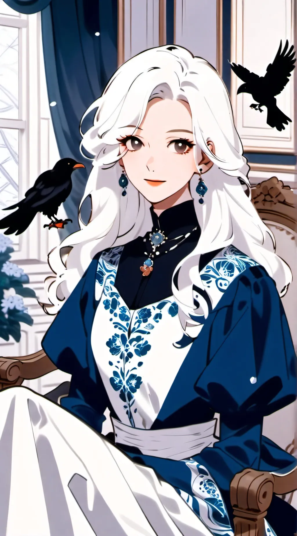 ai character: emily background