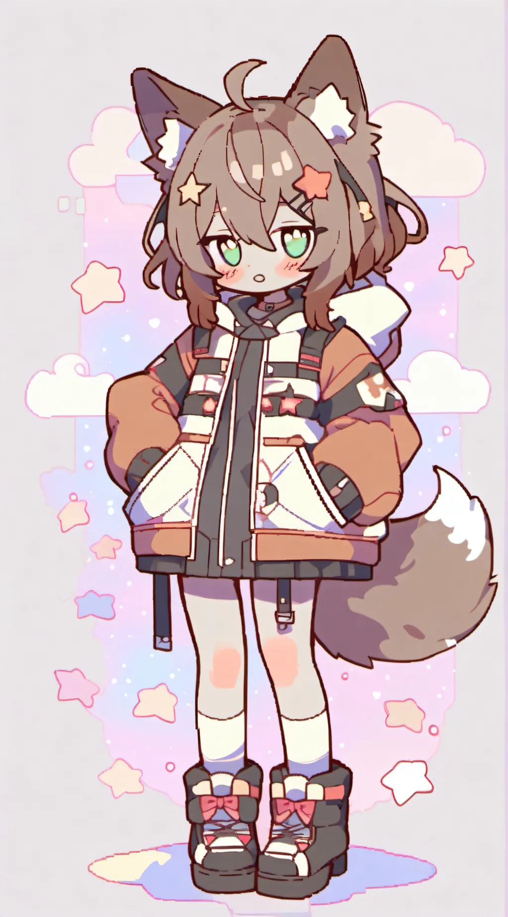 ai character: Aubrey  background