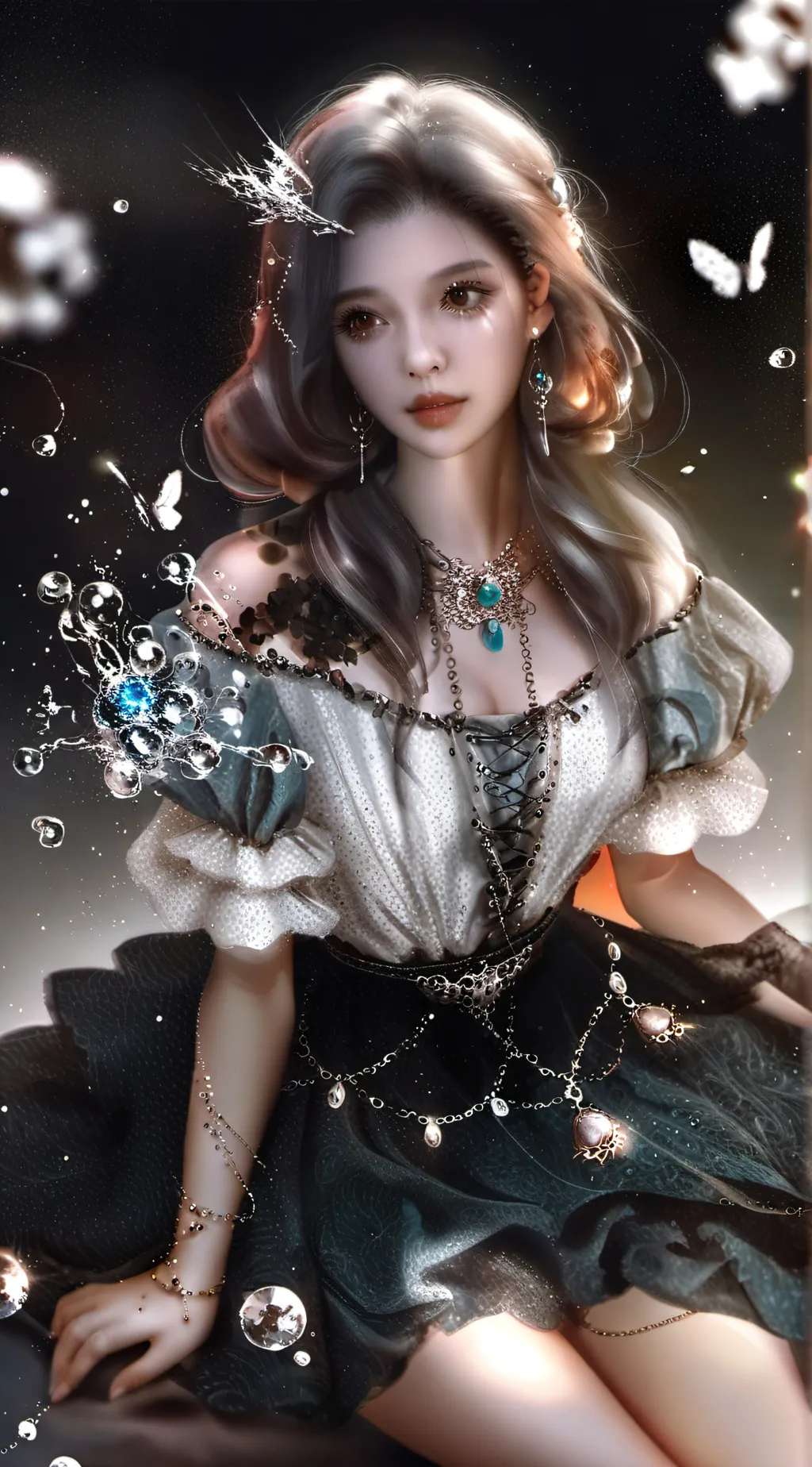 ai character: Mandy background