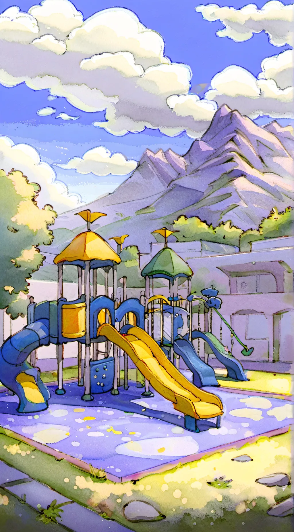 ai character: Daycare 6 (girls) background