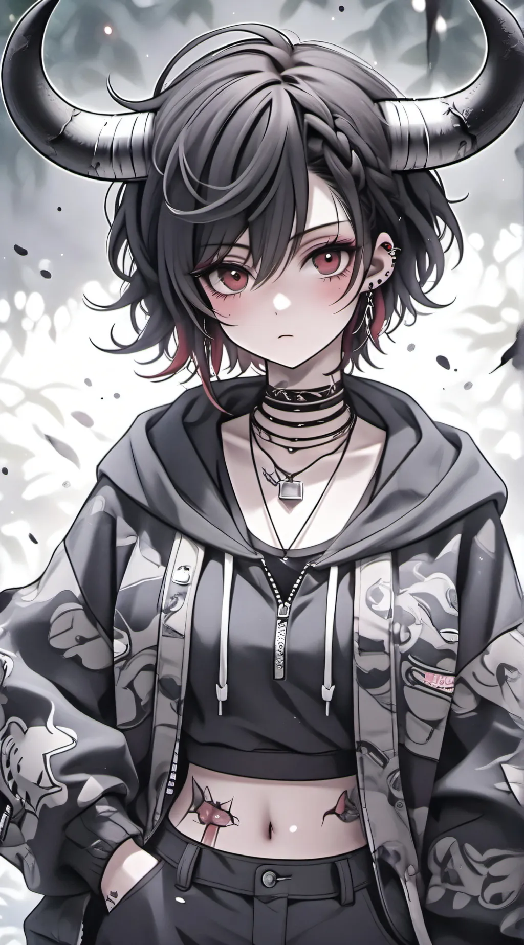 ai character: Raven background