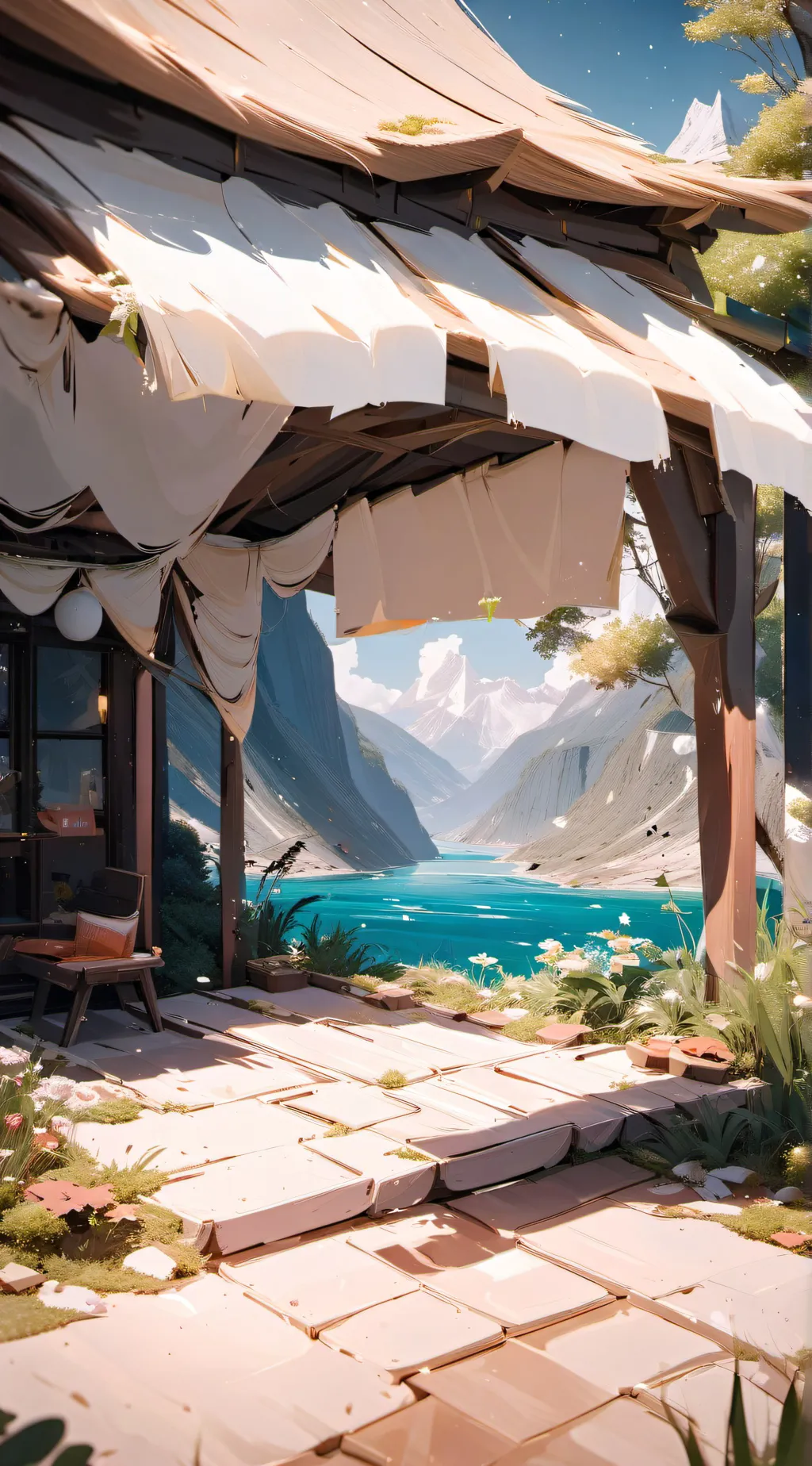 ai character: Everest background