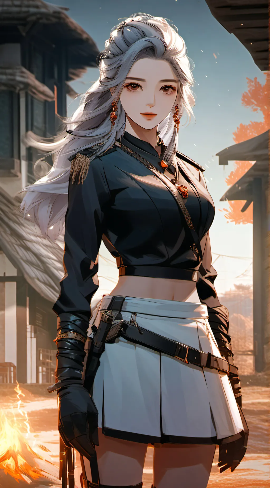 ai character: Femy background