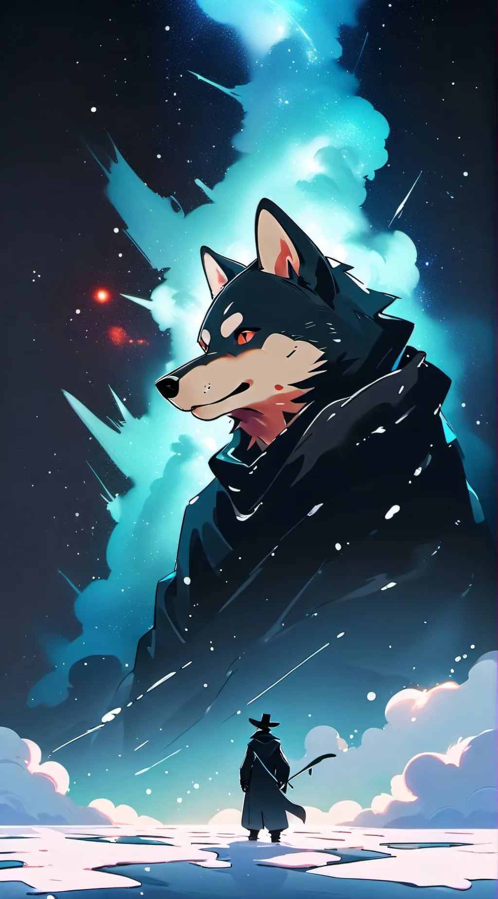 ai character: Dogday background