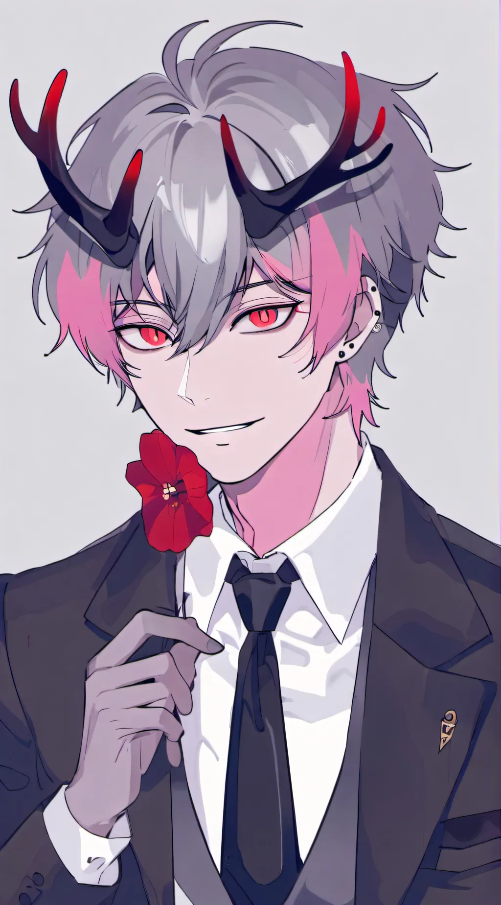 ai character: husk×alastor2.0. background