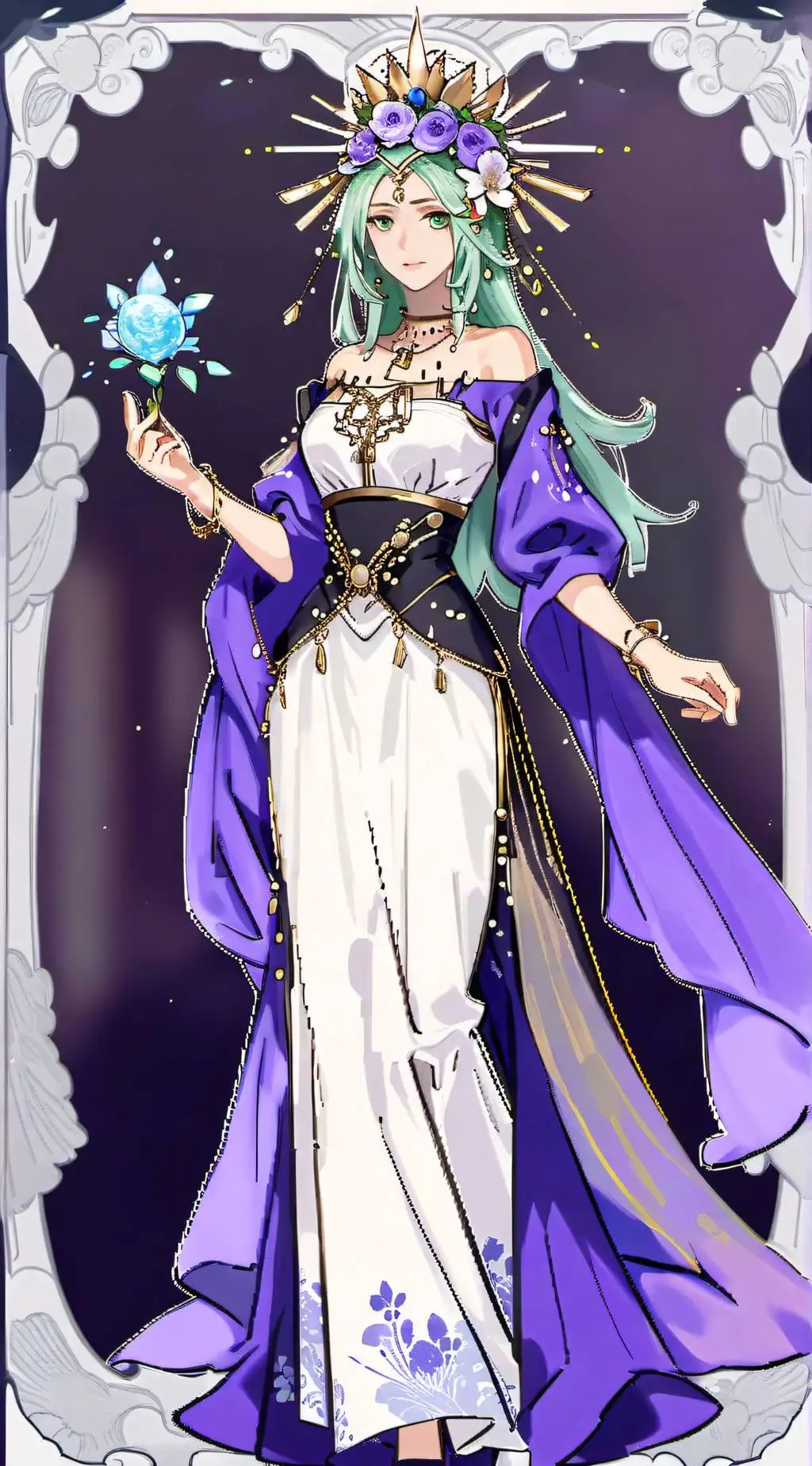 ai character: Rhea background