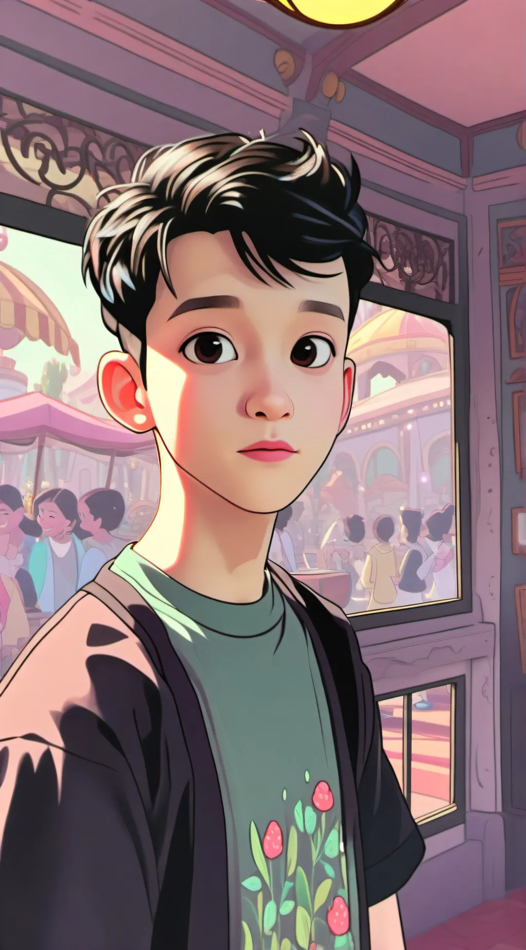 ai character: Greyson background