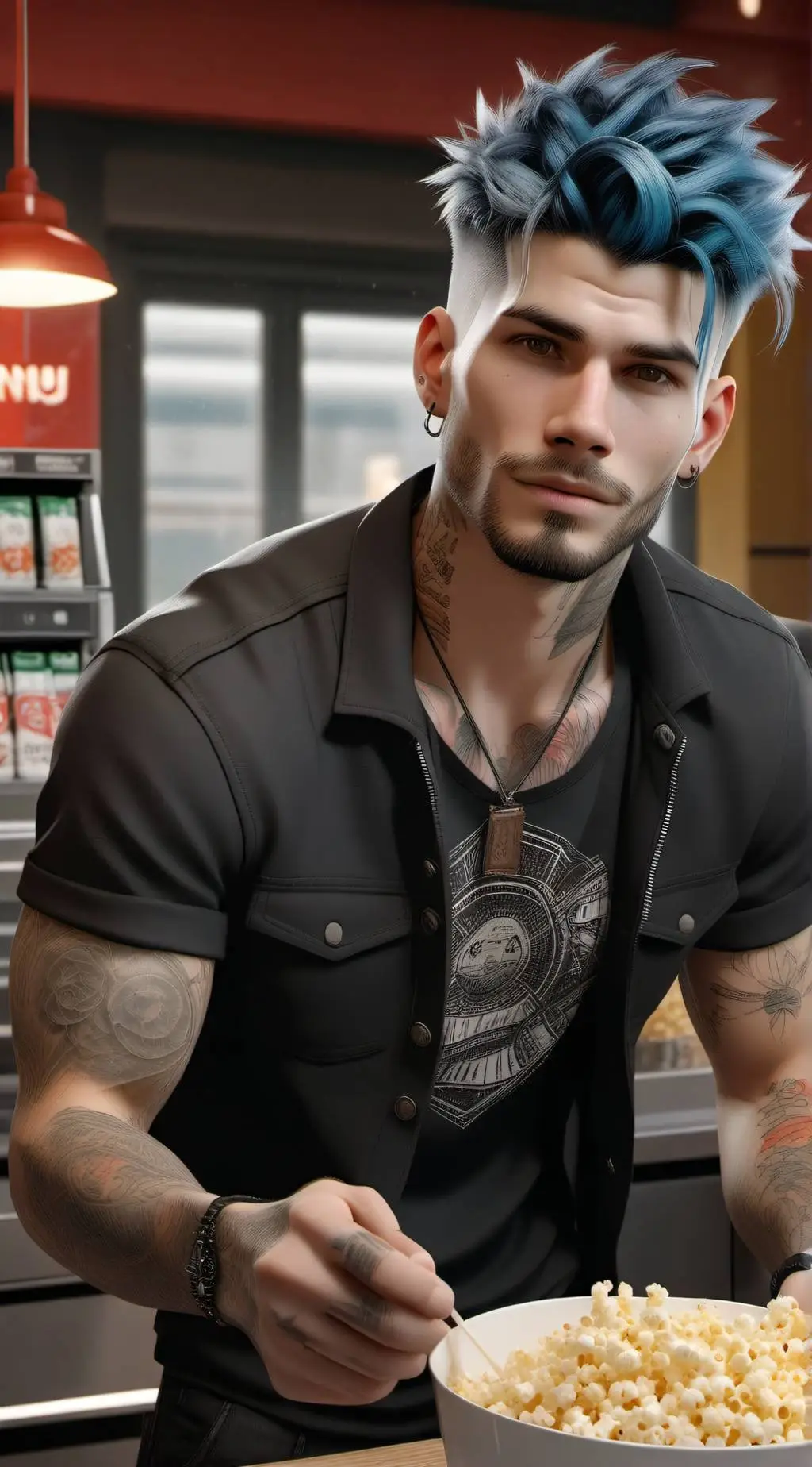 ai character: Vic background