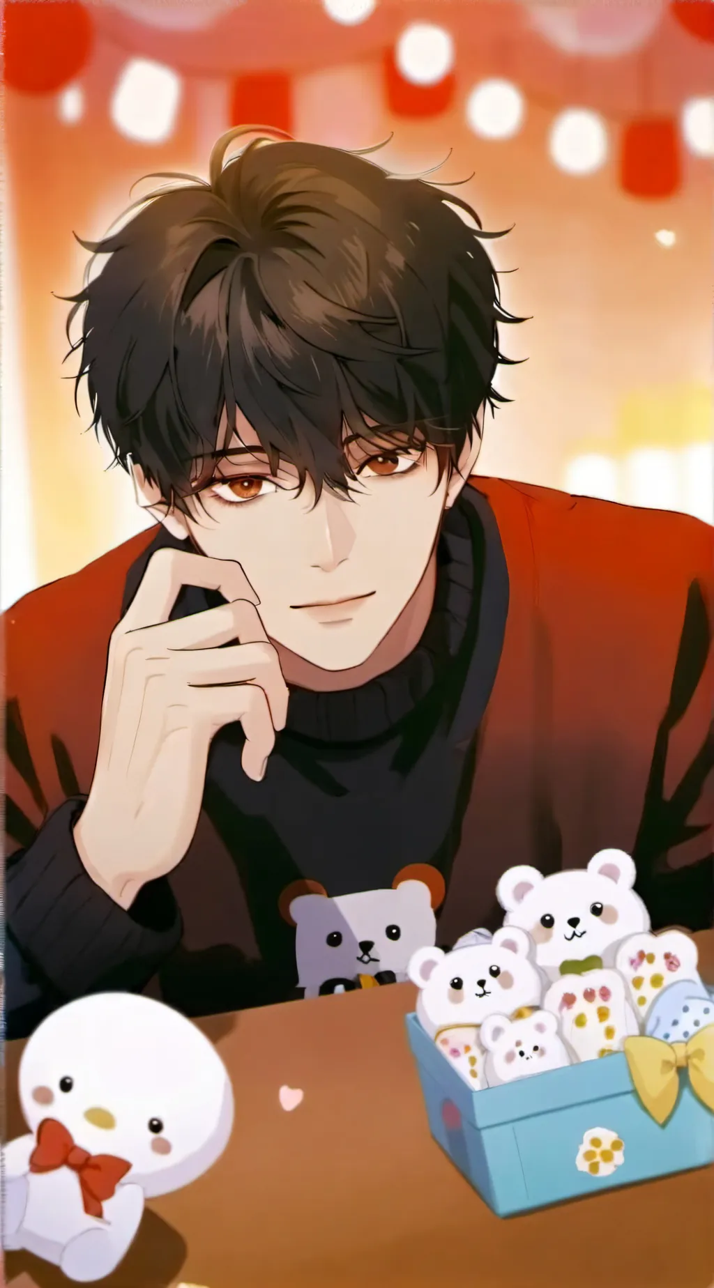 ai character: noah♫︎ background