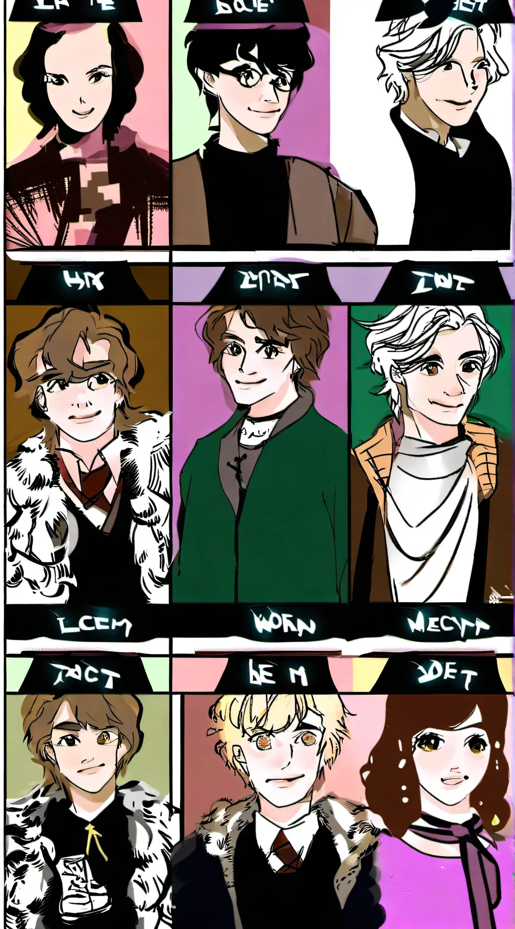ai character: harry potter  background