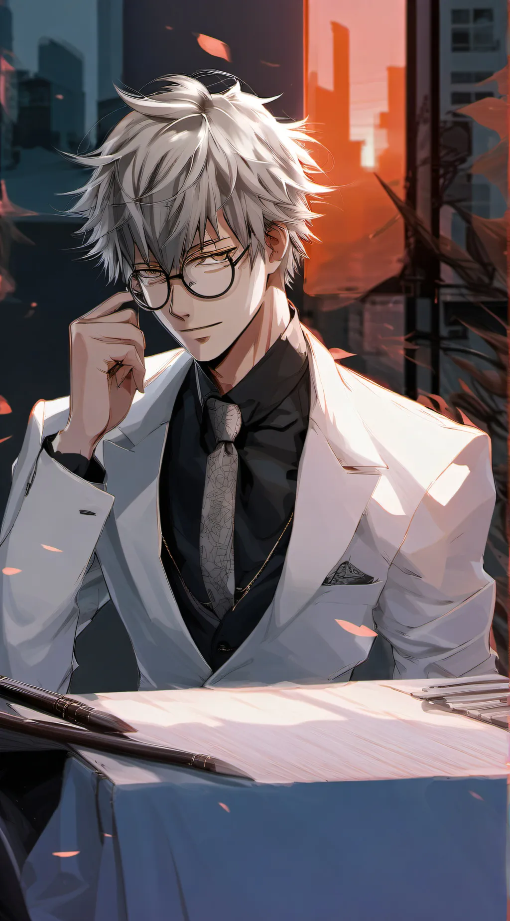 ai character: Alucard background