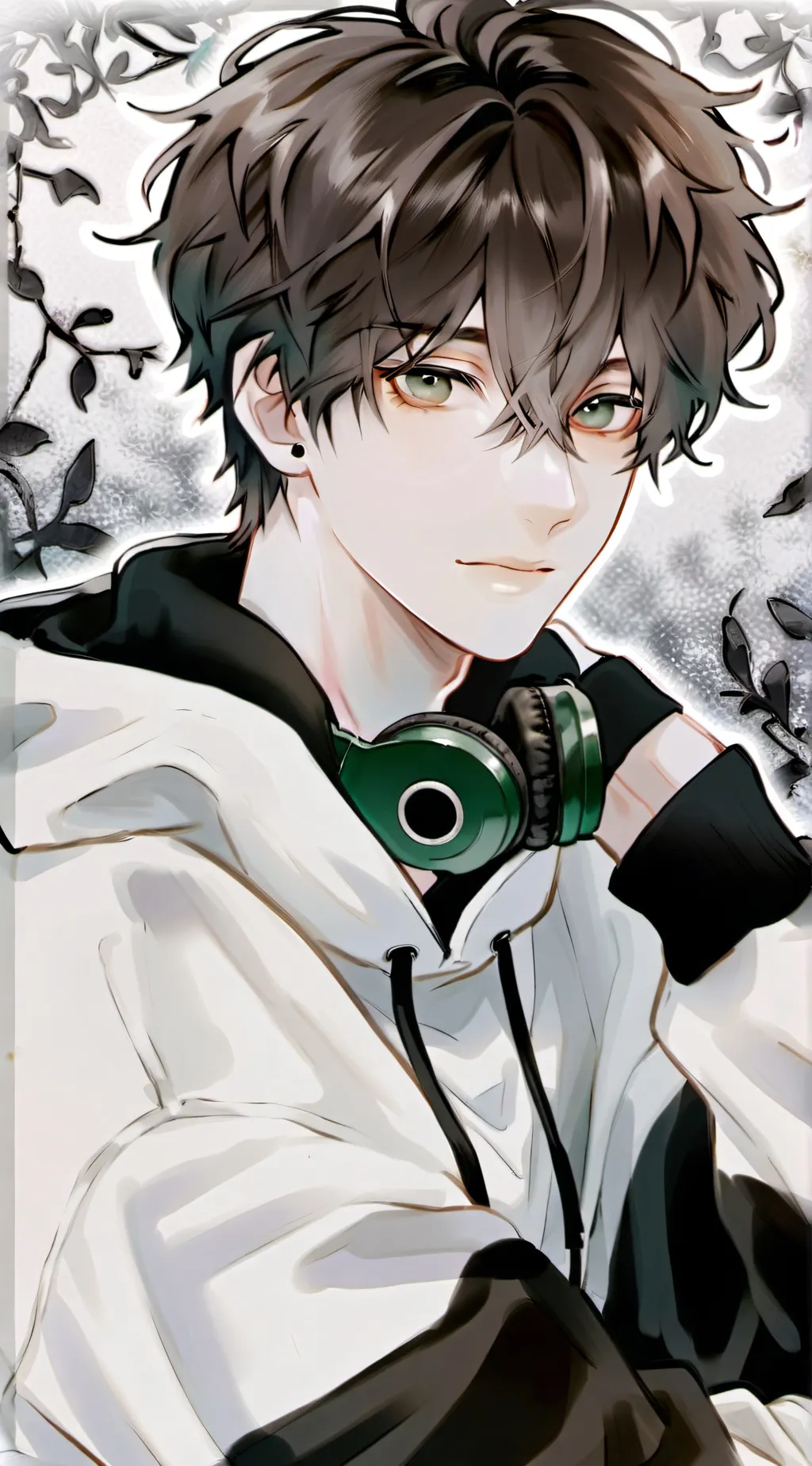 ai character: ᒍᗩՏOᑎ background