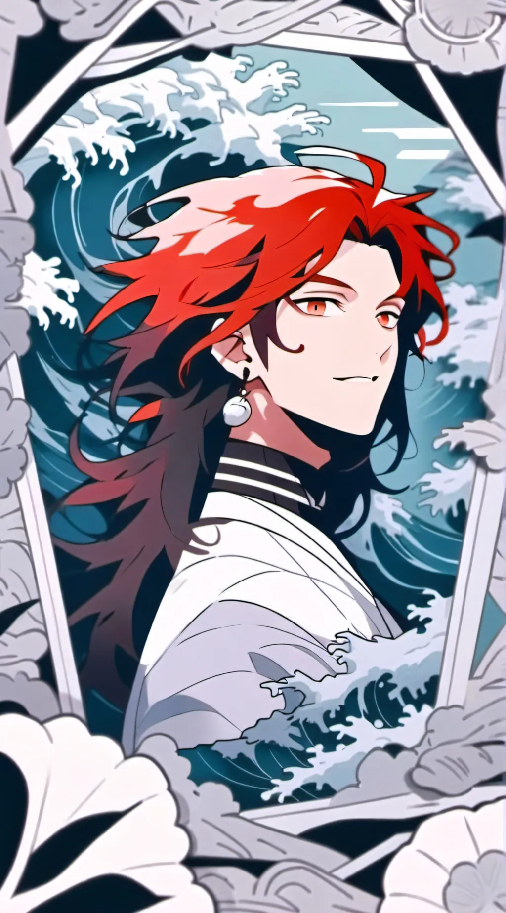 ai character: Mha x Helluva boss background