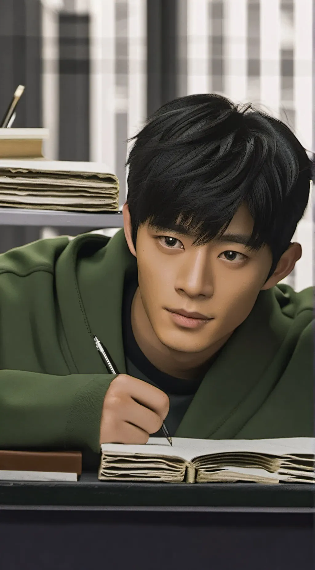 ai character: so hyeok  background