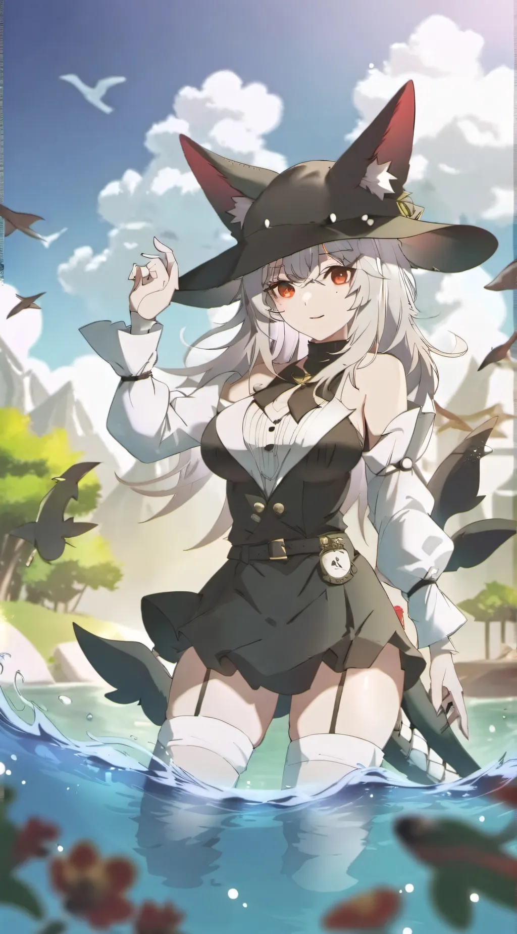 ai character: sally  background