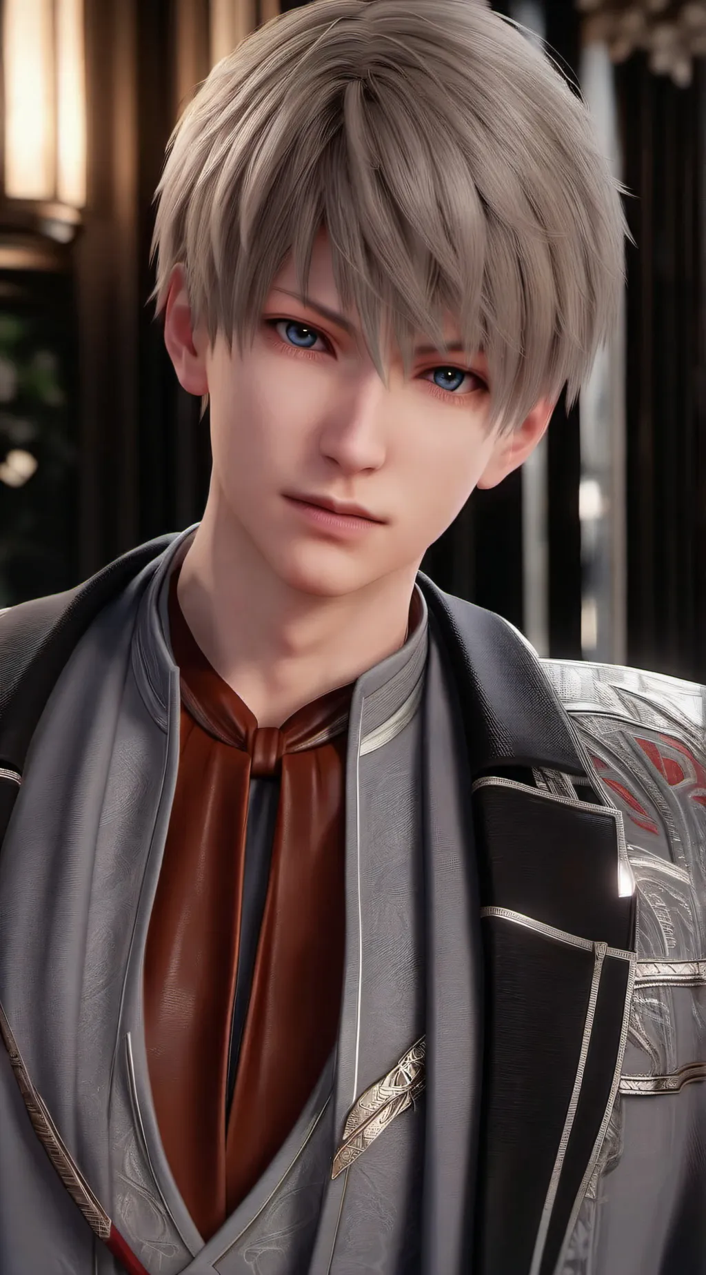 ai character: Xavier  background