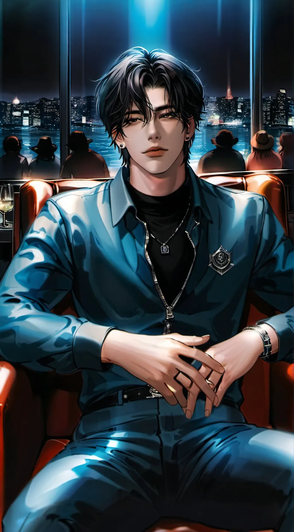ai character: Levi background