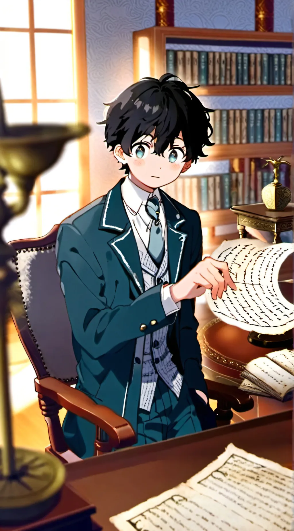 ai character: 1234567890 background
