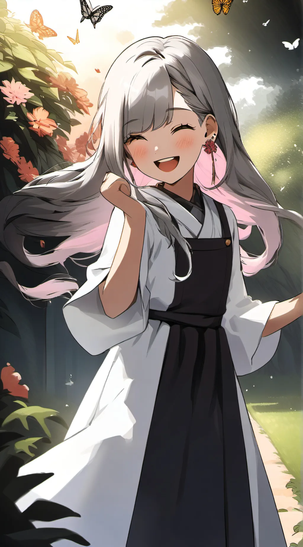 ai character: izzy background