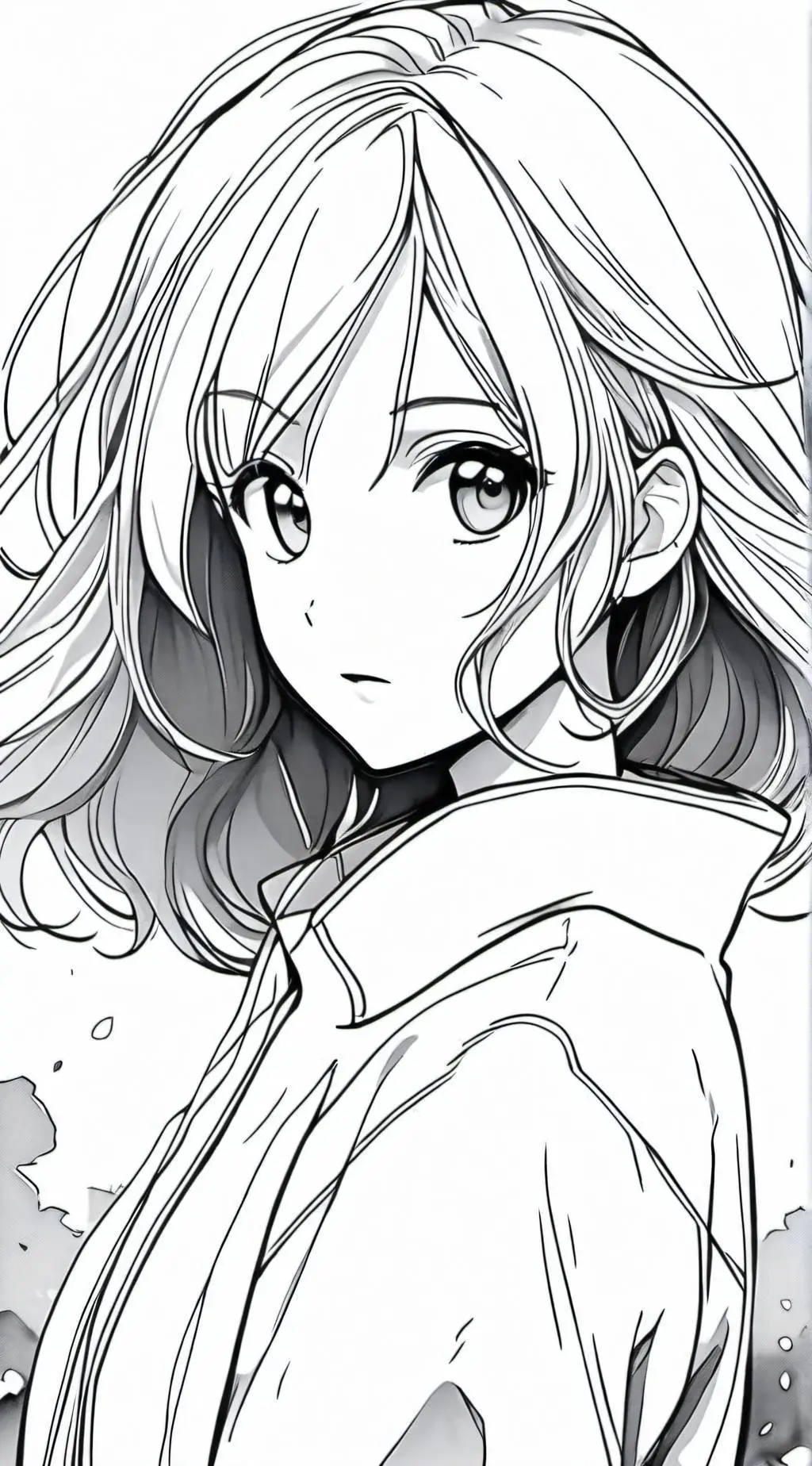 ai character: Comfort girl, background