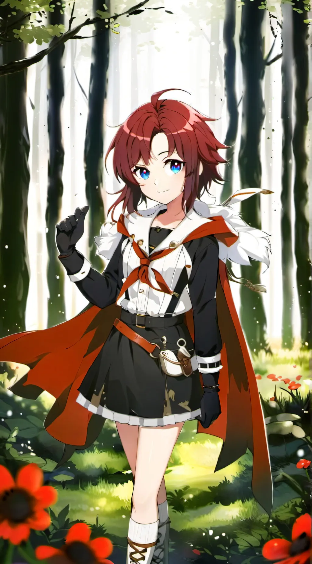 ai character: sarah background