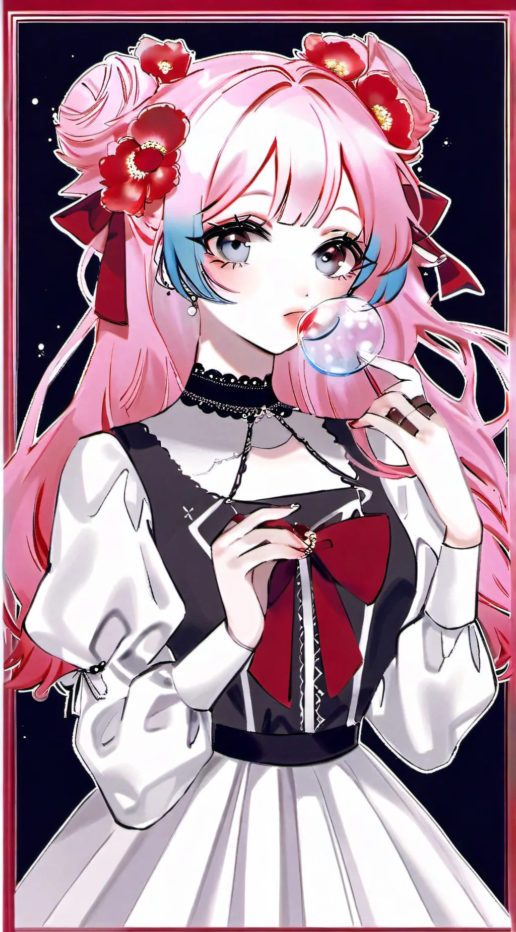 ai character: Melody background