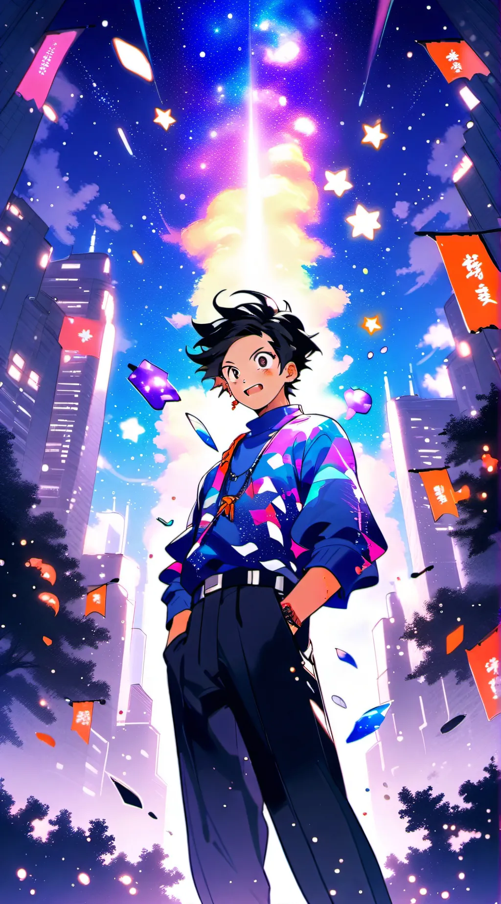 ai character: MHA Year 1 background