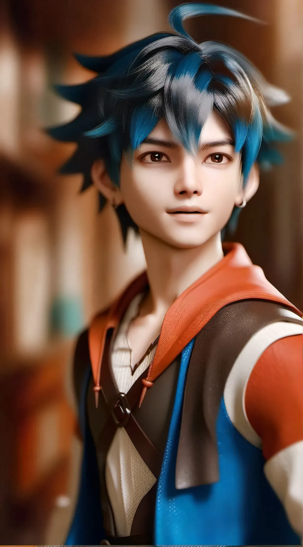 ai character: ein background