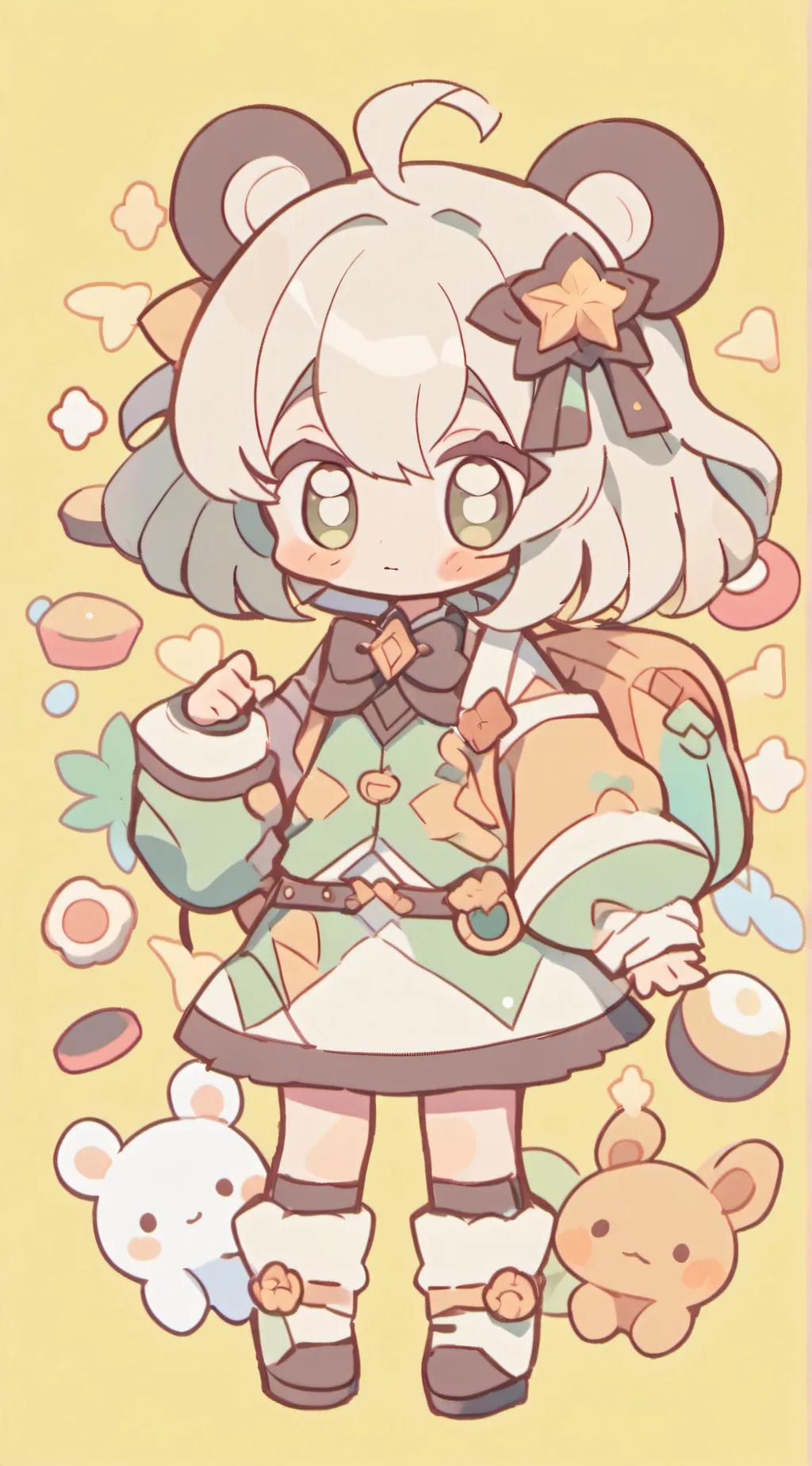 ai character: Lucifer x you background