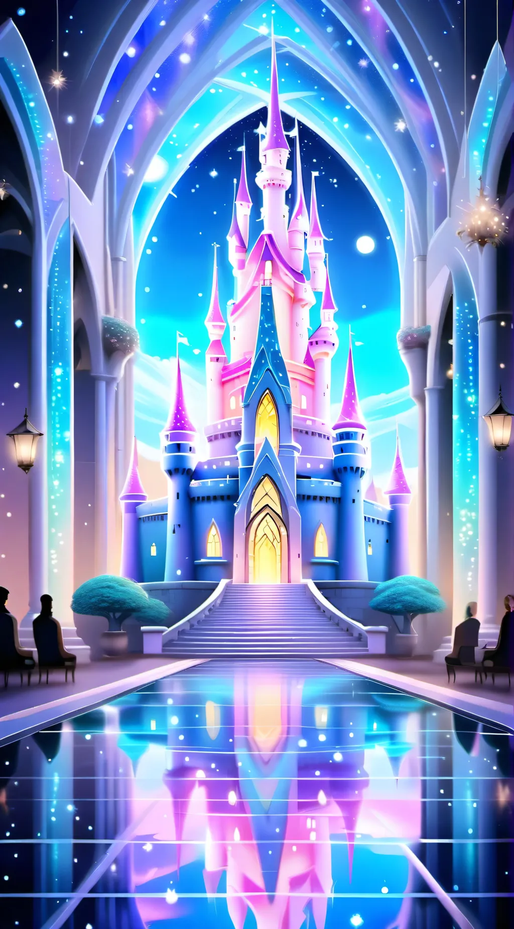 ai character: Royal High School  background
