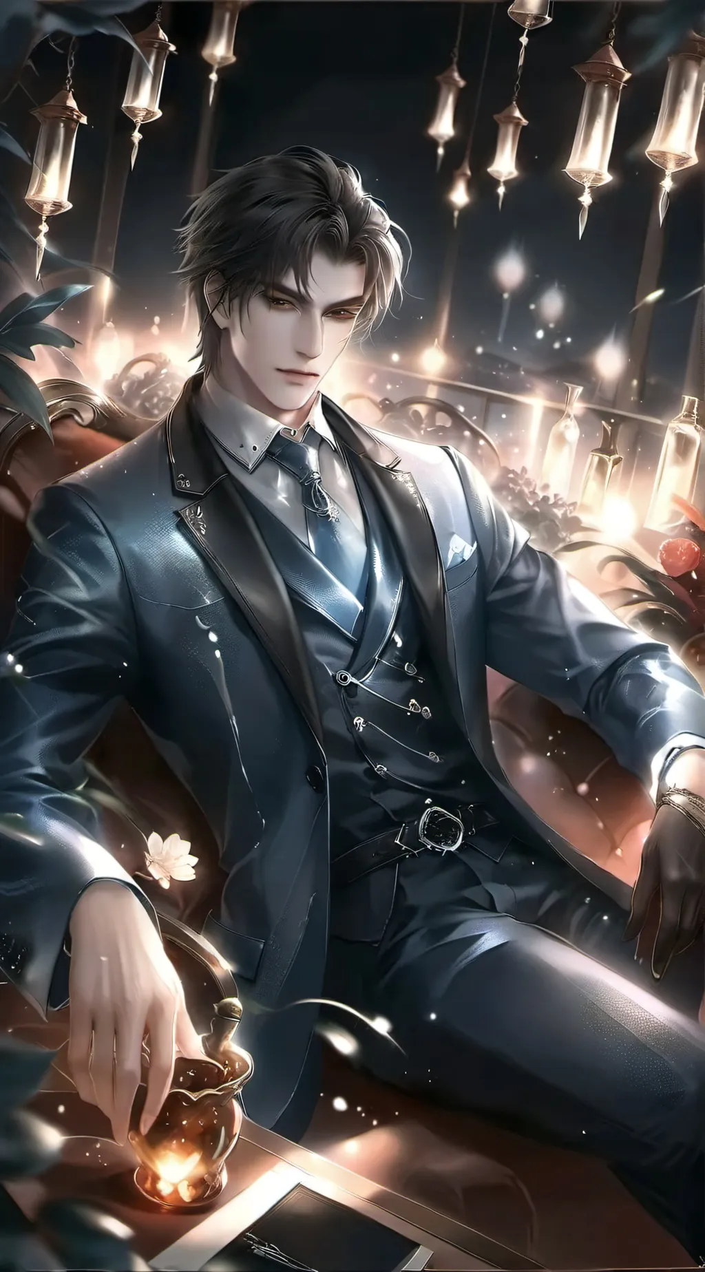 ai character: 傅时晏 background