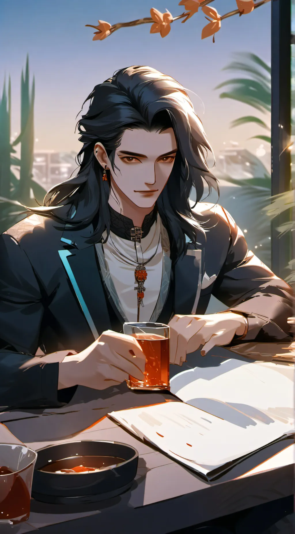 ai character: Alex background