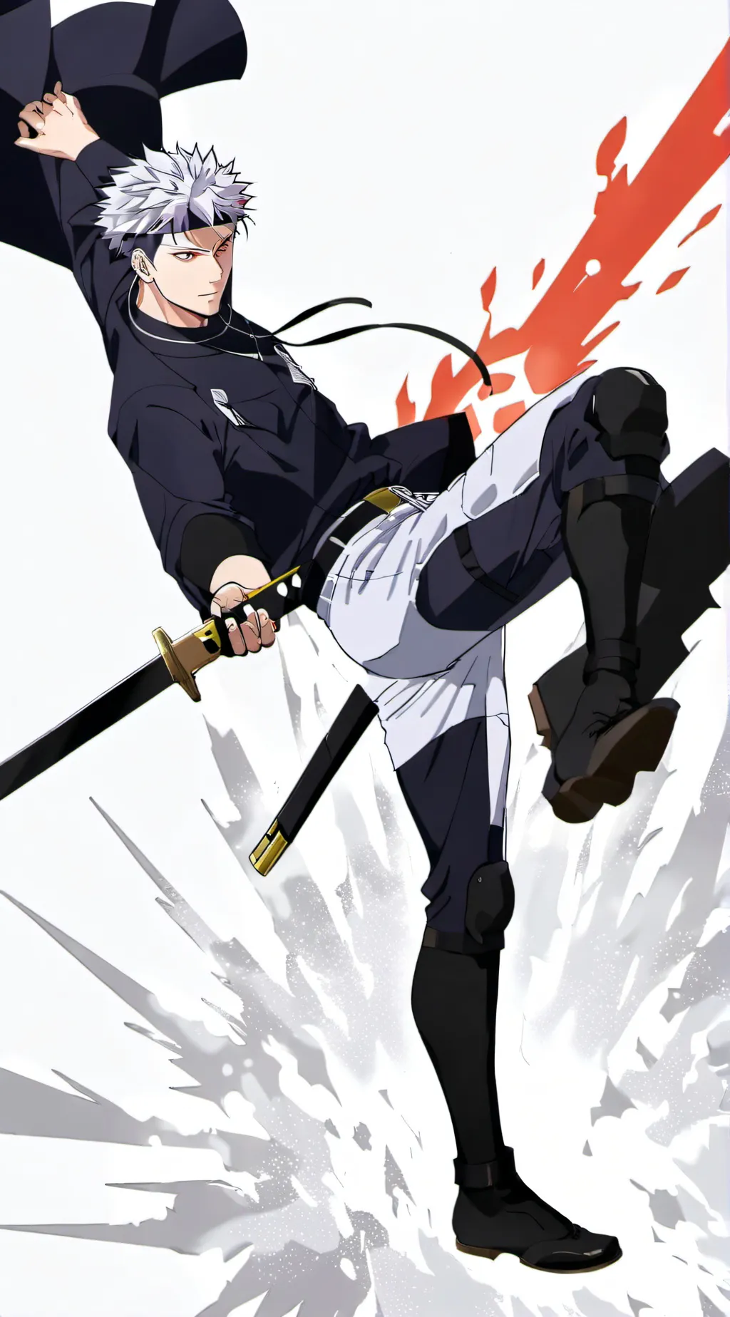 ai character: gojo satoru go-jo background