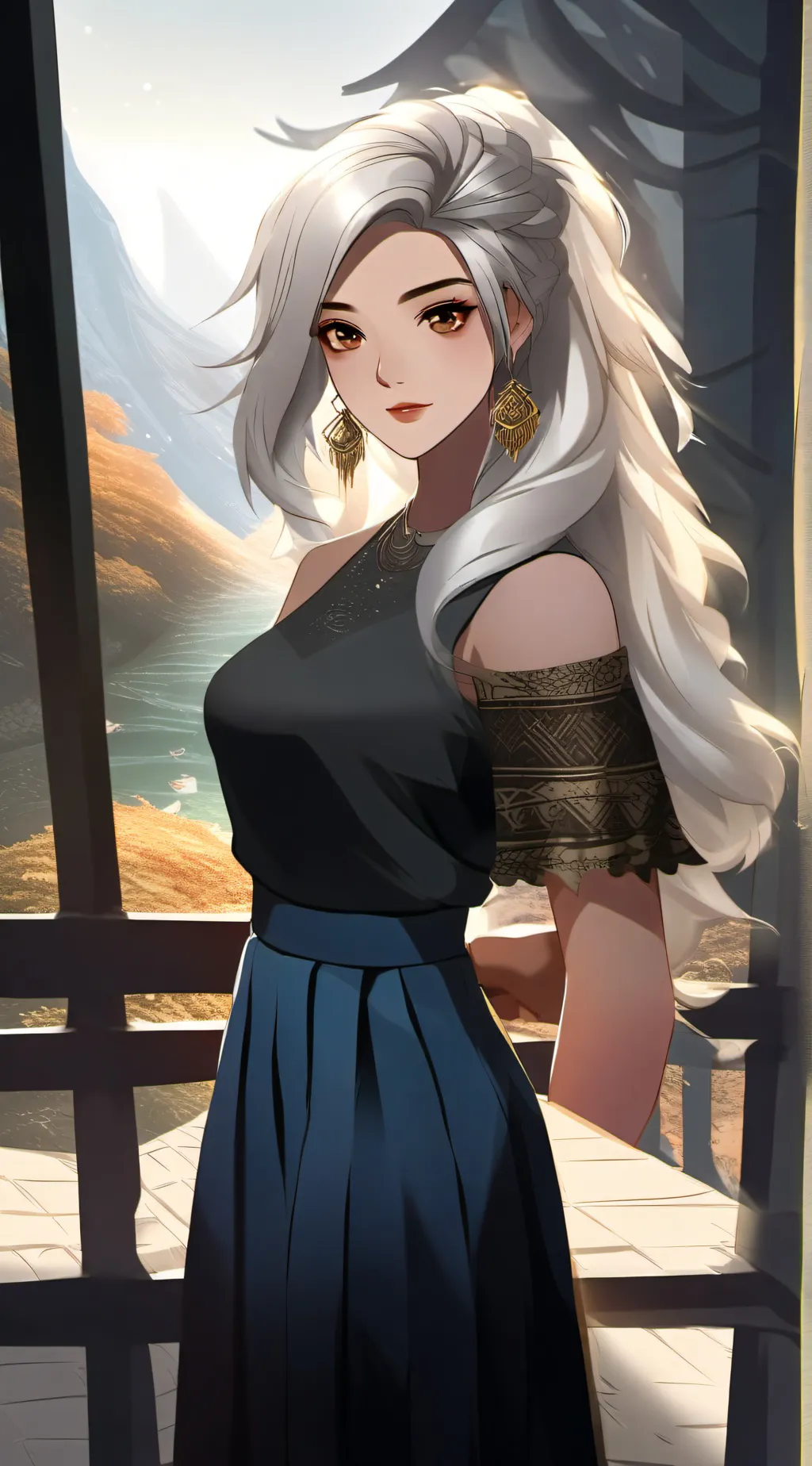 ai character: Anna background