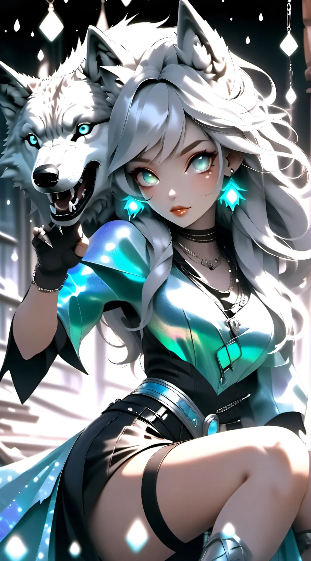 ai character: Lilly  background