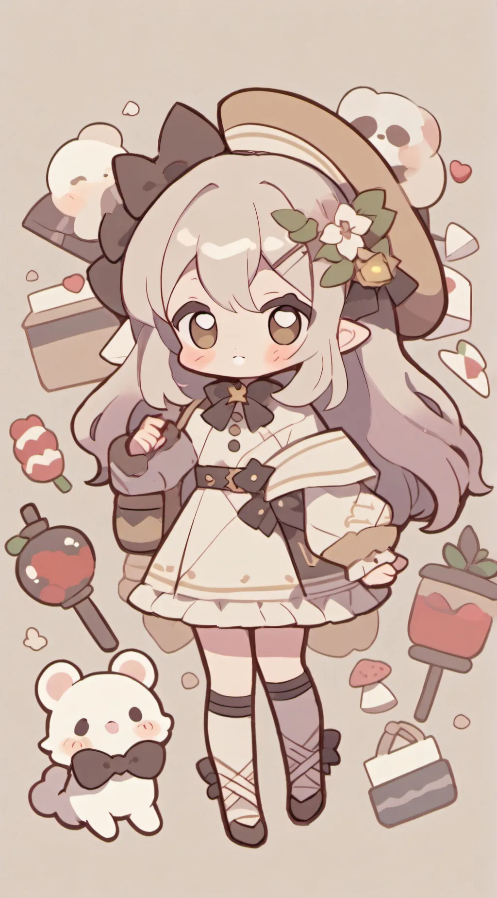 ai character: Iris background