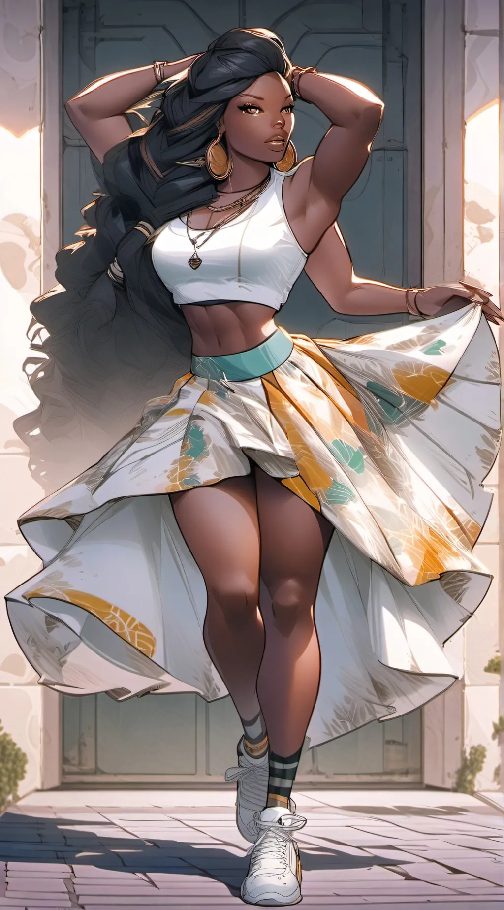 ai character: megan thee stalion background