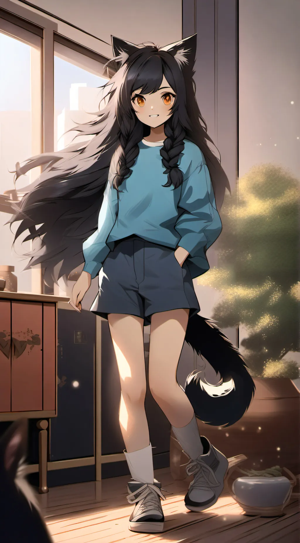 ai character: Jackie background