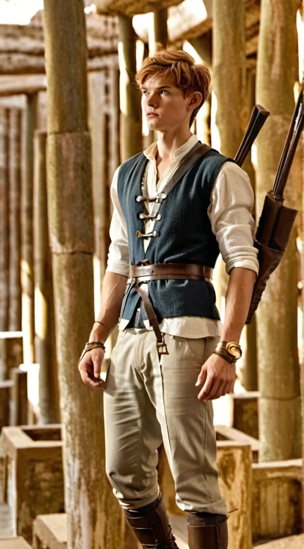 ai character: Maze runner background