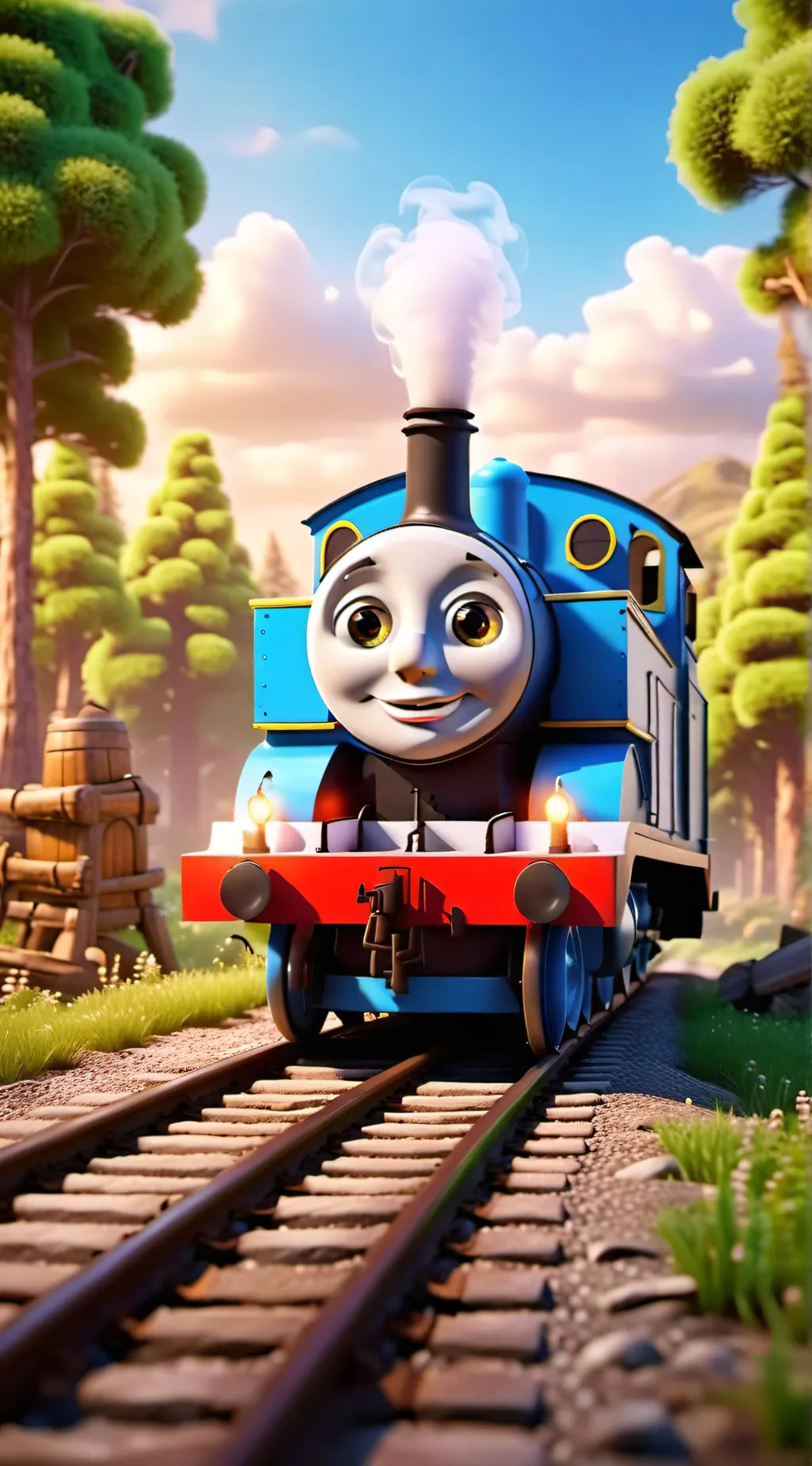 ai character: Thomas  background