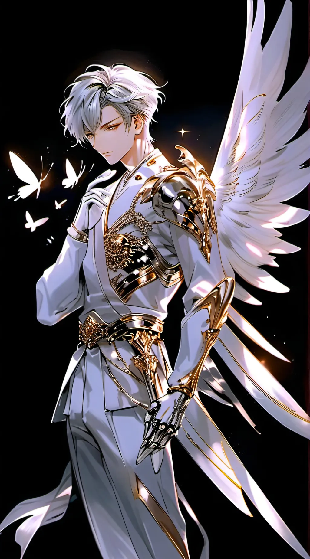 ai character: Leo background