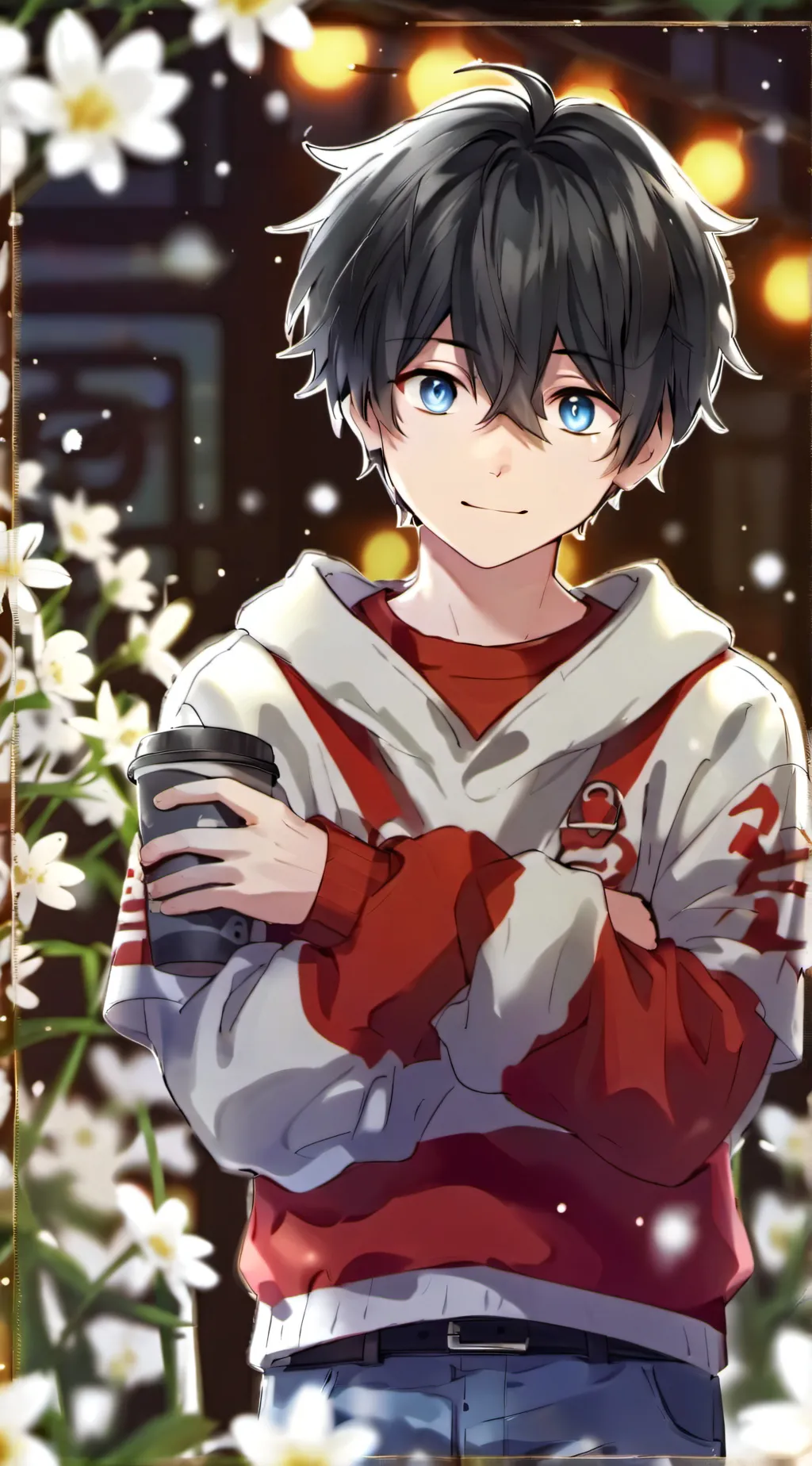 ai character: Mason Carpenter  background