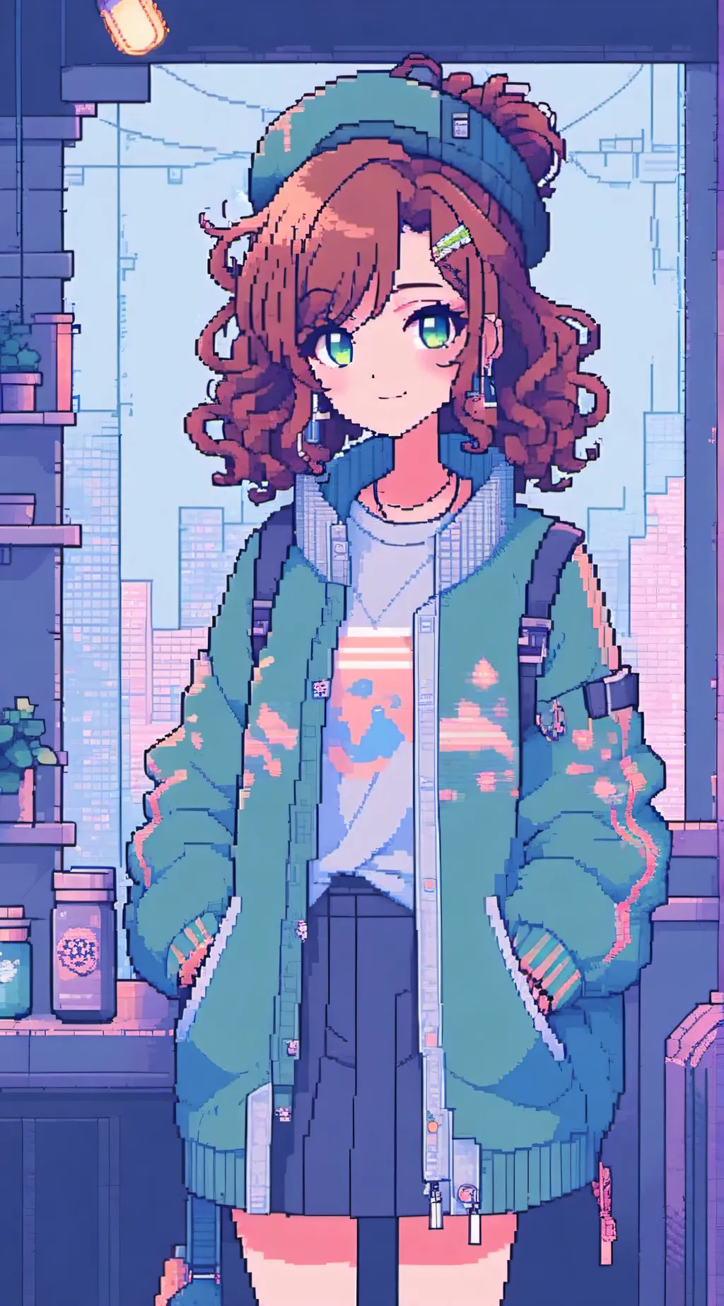 ai character: Aria Morgan background