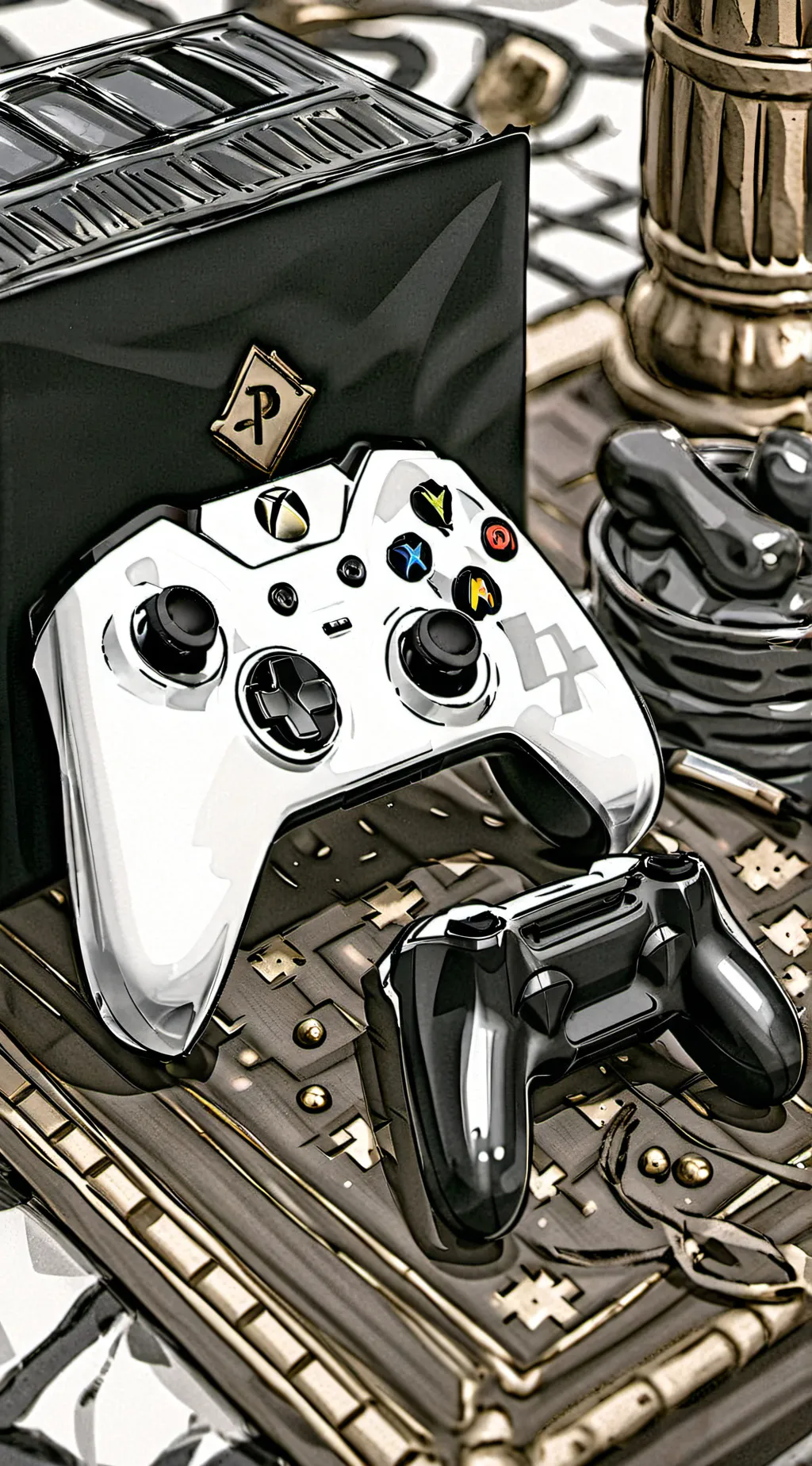 ai character: Xbox 360 background