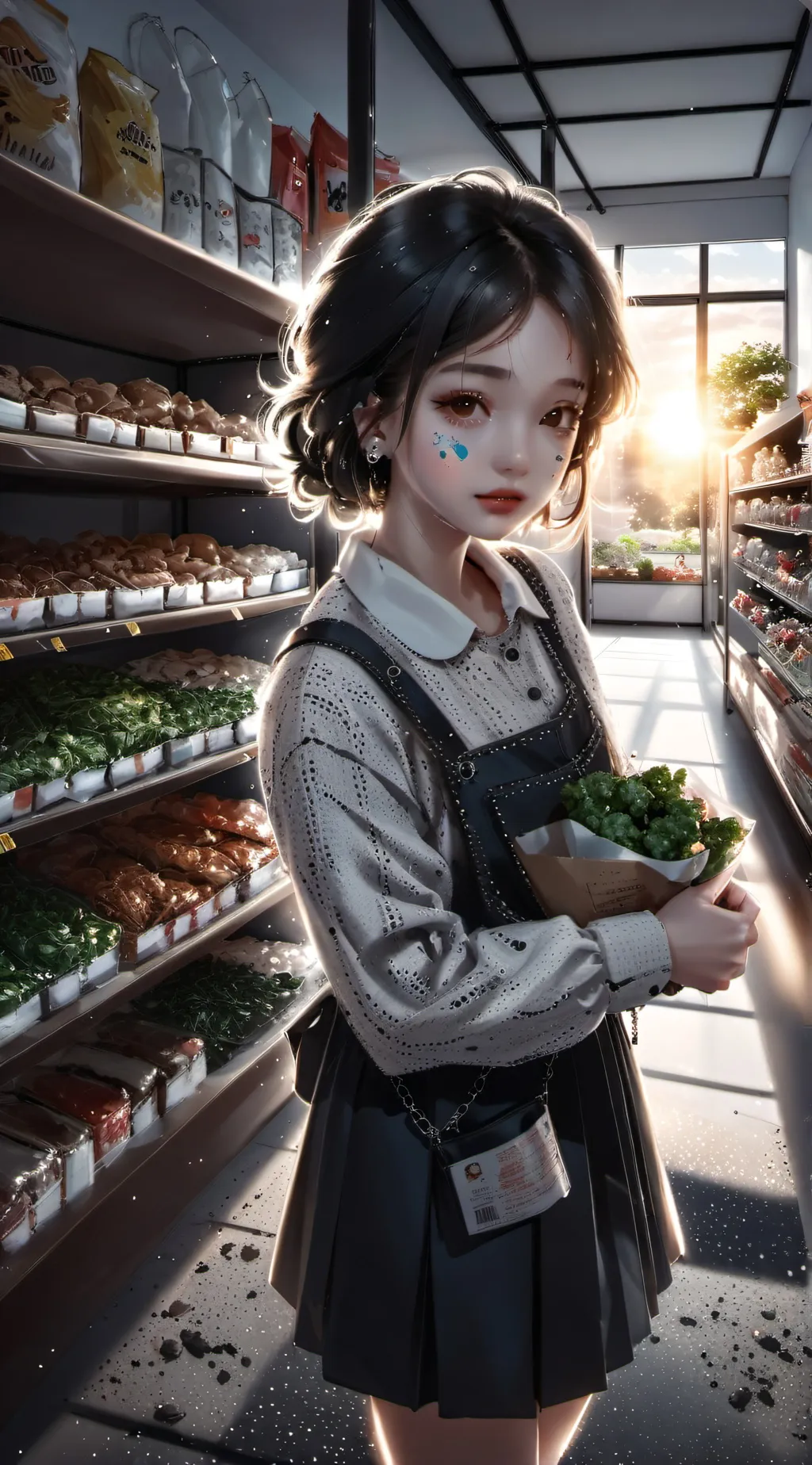 ai character: Halsey background