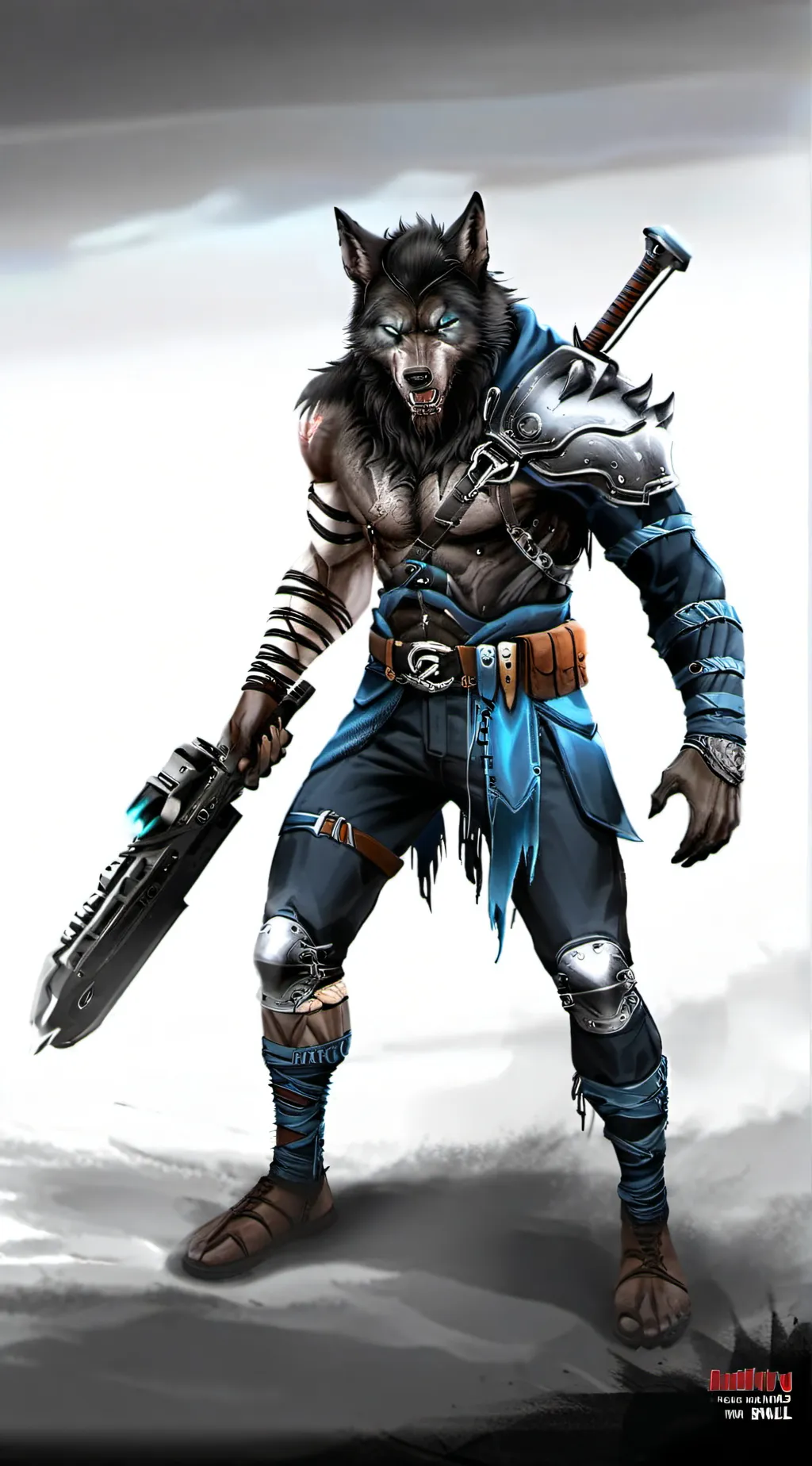ai character: Nova Storm background