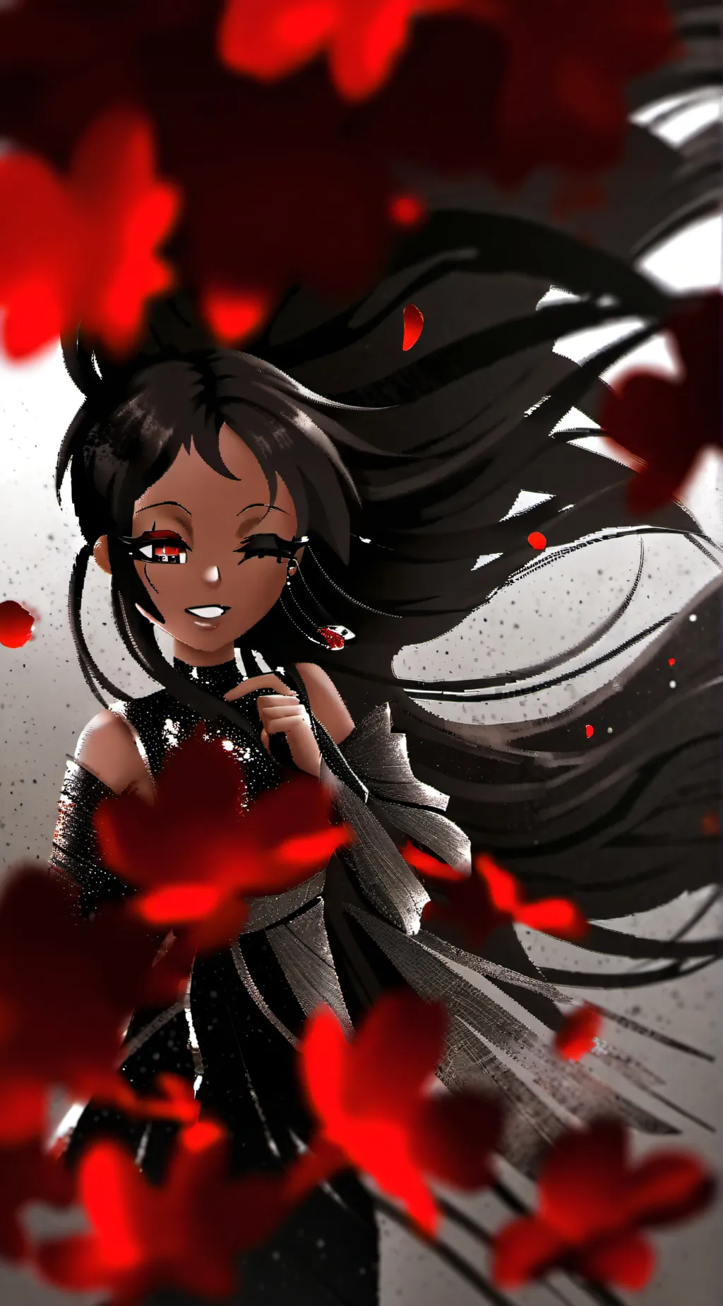 ai character: Ashley  background